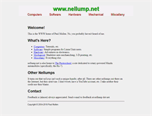 Tablet Screenshot of nellump.net
